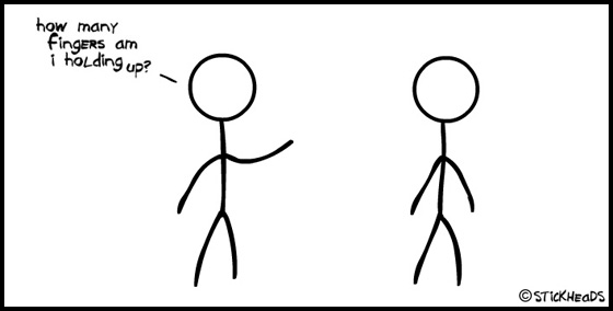 Do stickmen have fingers?